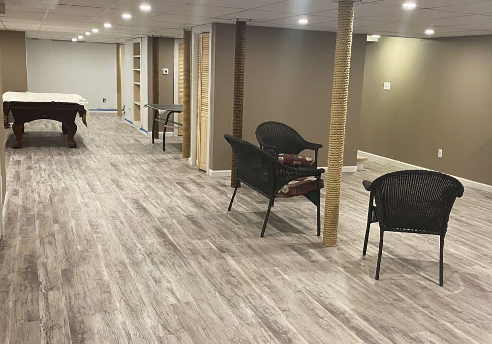 finished basement